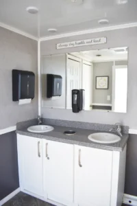 Stamback Services VIP Trailer interior