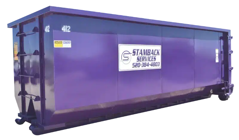 Stamback Services 40-yard dumpster