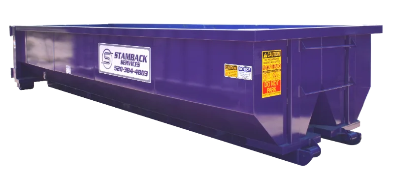 Stamback Services 15-yard dumpster