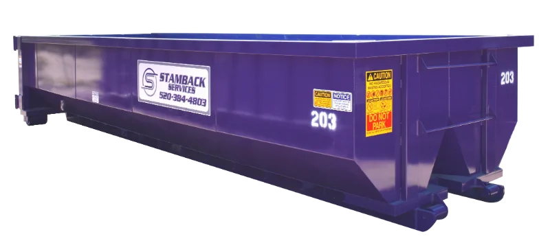 Stamback Services 20-yard dumpster