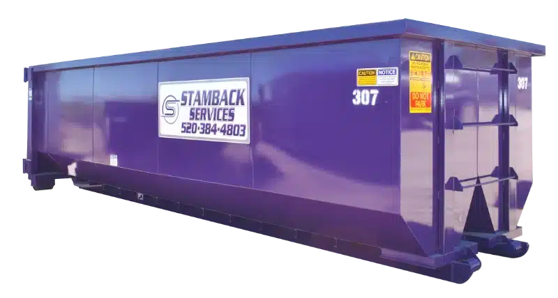 Stamback Services 30-yard dumpster