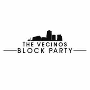 Vecinos Block Party Logo